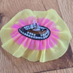 Barbie Yellow and Pink Doll Skirt